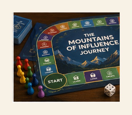 Mountains of Influence board game