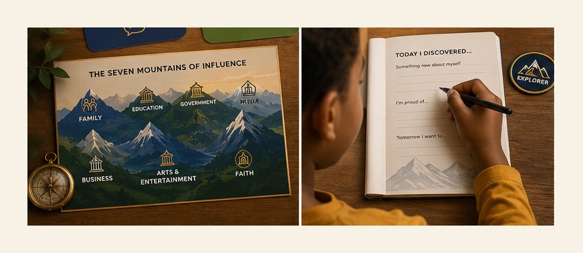 The Seven Mountains of Influence family map